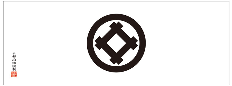 丸に隅立て井筒