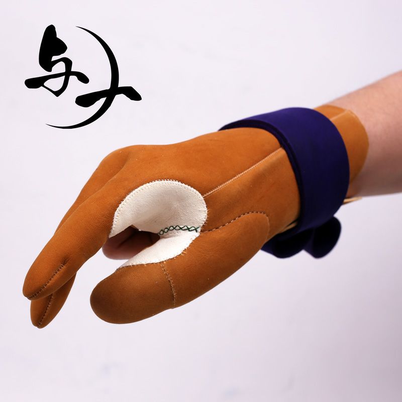 平安弓具オリジナル ゆがけ 与一(よいち)01