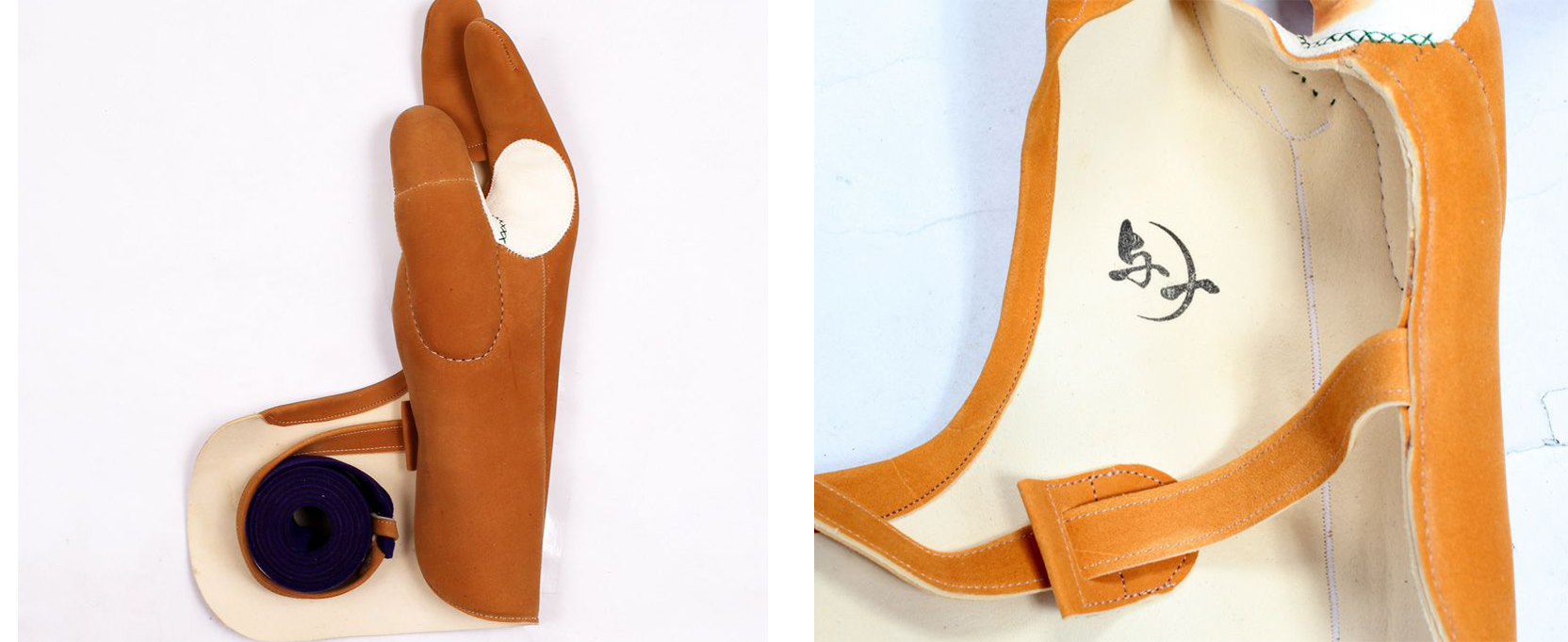 平安弓具オリジナル ゆがけ 与一(よいち)02+04