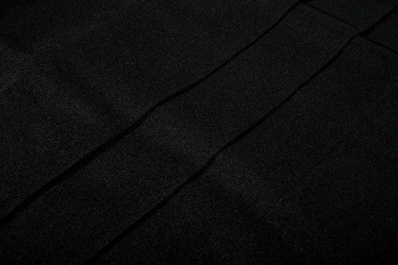 ポリエステル弓道袴男性用馬乗型繊維