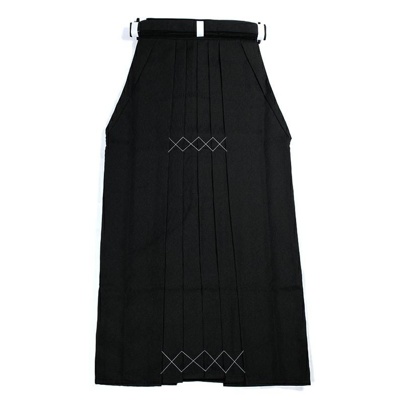 楊柳（ようりゅう） 弓道袴 黒色 女性用 27・28号 馬乗型全体