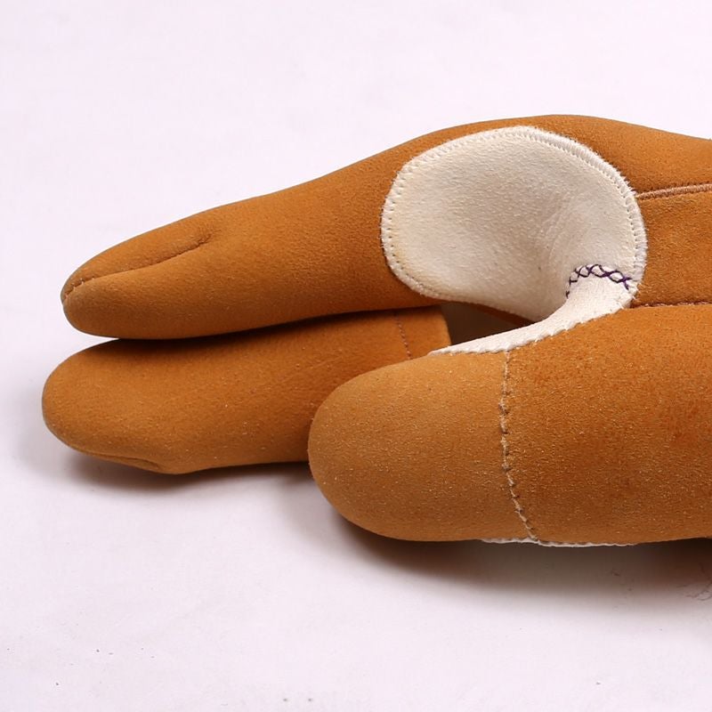 ゆがけ朝嵐（あさあらし）着用