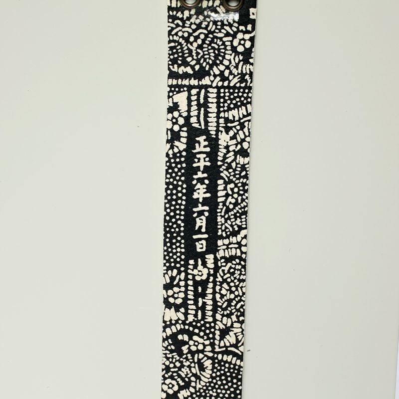 吊り革（プリント）黒