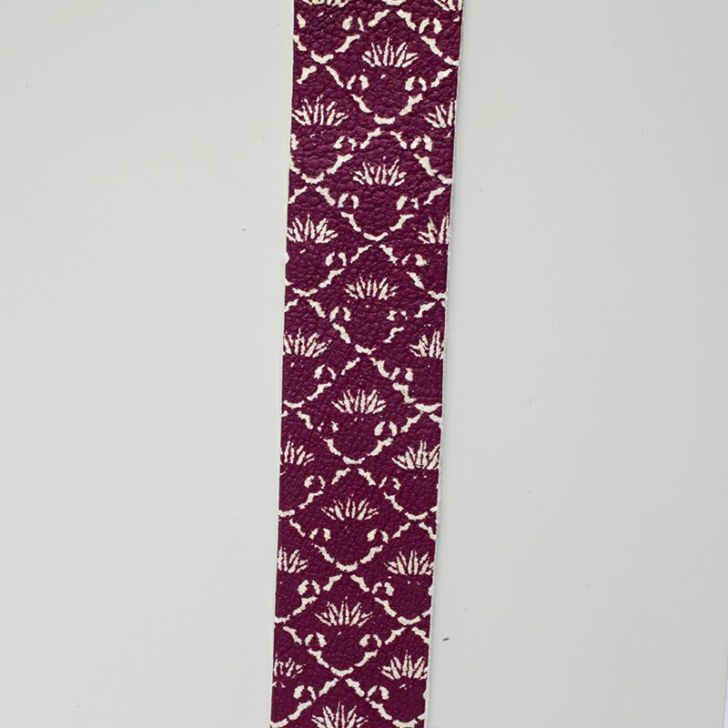 吊り革（プリント）赤