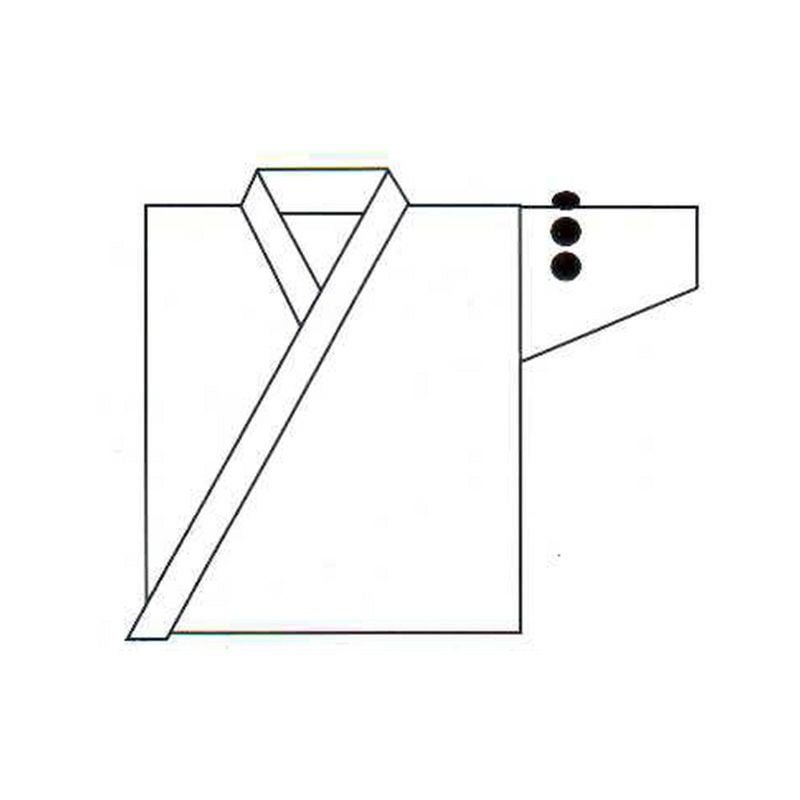 道衣肩口刺繍（3㎝×3㎝）