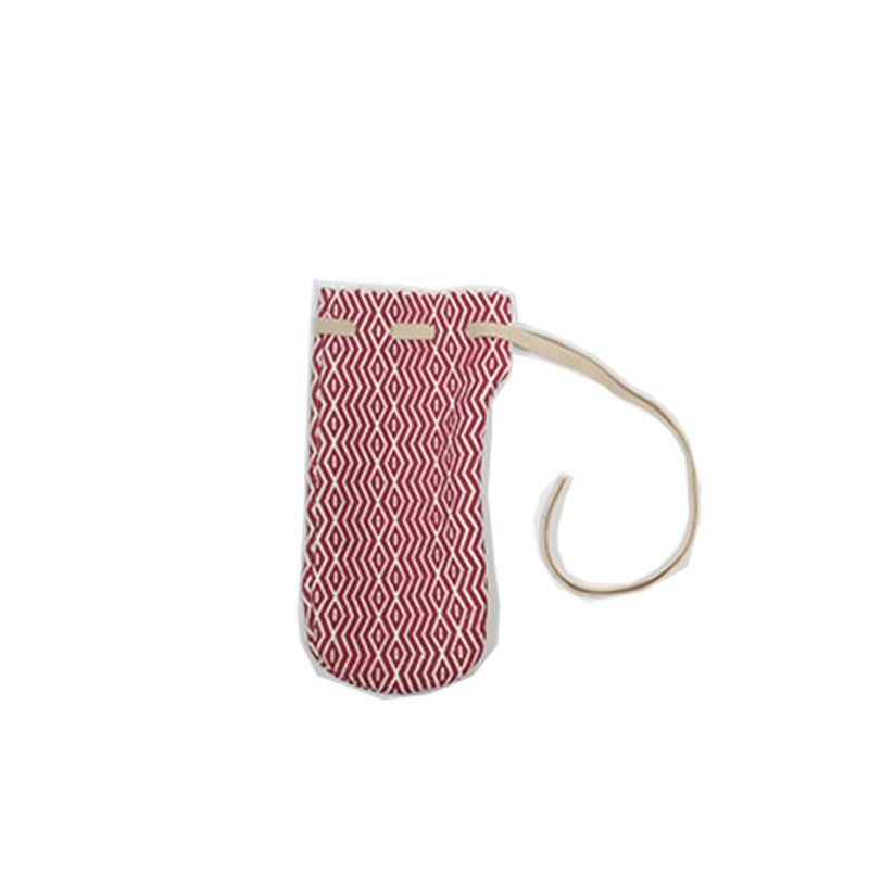 石突 柄あり(タテ)赤