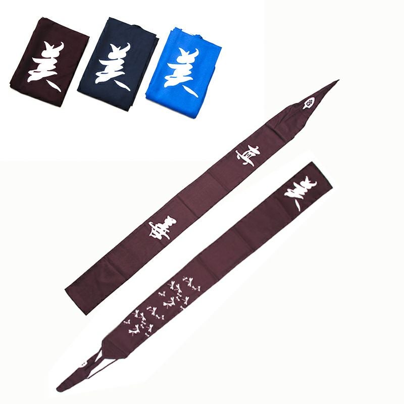 弓巻 真善美 ポリエステル製 縮面風 3色(1枚)【ゆうパケット可 弓具 弓道具】